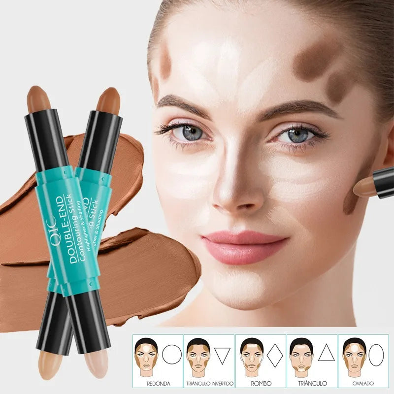 2-in-1 Contouring Stick - Highlight & Nose Shadow Pencil